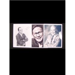 Carl Reiner/Bob Newhart Signed Photos