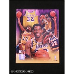 Magic Johnson signed Photo
