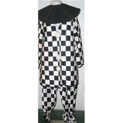 Pierrot Checker Men's Costume