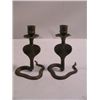 Image 1 : Addams Family Snake Candleholders