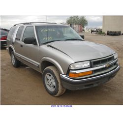2001 - CHEVROLET BLAZER