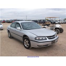 2002 - CHEVROLET IMPALA