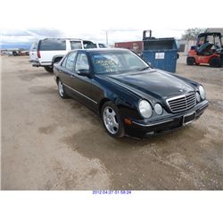 2002 - MERCEDES BENZ SEDAN
