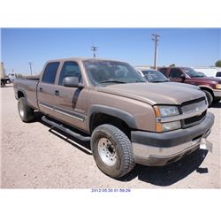 2003 - CHEVROLET 2500
