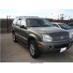 2002 - MERCURY MOUNTAINEER