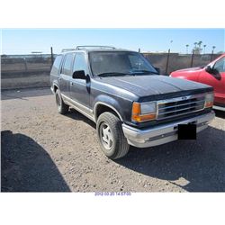 1991 - FORD EXPLORER