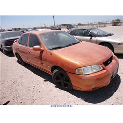 2002 - NISSAN SENTRA