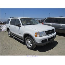 2002 - FORD EXPLORER