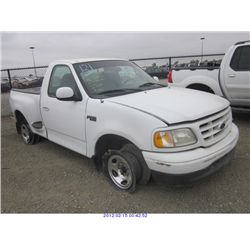 2001 - FORD F150