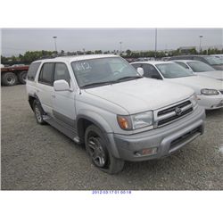 2000 - TOYOTA 4RUNNER