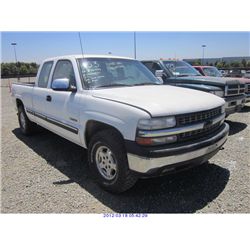 2001 - CHEVROLET SILVERADO// EXPORT ONLY