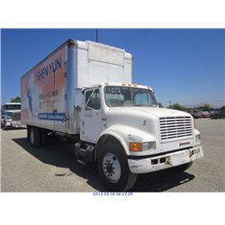 1991 - INTERNATIONAL BOX TRUCK