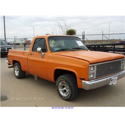 1981 - CHEVROLET 1500