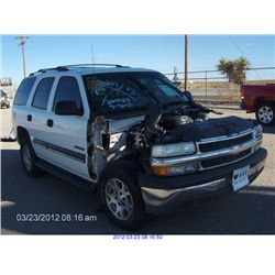2002 - CHEVROLET TAHOE