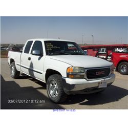 1999 - GMC SIERRA  //EXPORT ONLY