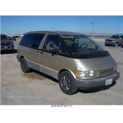 1991 - TOYOTA PREVIA
