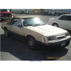 1985 - FORD MUSTANG