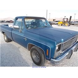 1979 - CHEVROLET SILVERADO