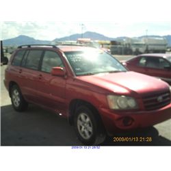 2003 - TOYOTA HIGHLANDER