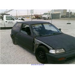 1988 - HONDA CIVIC SI