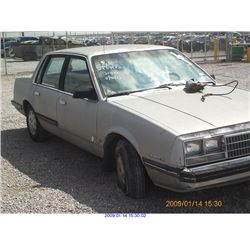 1984 - CHEVROLET CELEBRITY