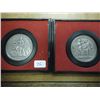 Image 1 : 2 US MINT AMERICAS 1ST MEDALS IN PEWTER