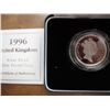 Image 2 : 1996 UNITED KINGDOM SILVER PROOF 1 POUND COIN
