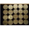 Image 2 : 20 ASSORTED WASHINGTON SILVER QUARTERS