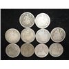 Image 1 : 10 ASSORTED SEATED LIBERTY DIMES