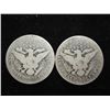Image 2 : 1901 & 1911 BARBER HALF DOLLARS