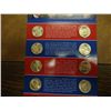 Image 1 : 2008 P/D US PRESIDENTIAL DOLLAR UNC SET 8 COINS