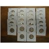 Image 1 : 24 ASSORTED WASHINGTON SILVER QUARTERS