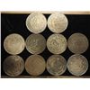 Image 2 : 10 MEXICIAN SILVER PESOS .5140 OZ. ASW TOTAL