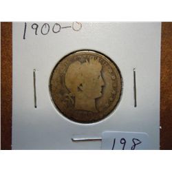 1900-O BARBER QUARTER