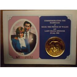 1981 UNITED KINGDOM ROYAL WEDDING CROWN (UNC)