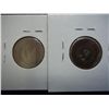 Image 2 : 1887 & 89 LIBERTY "V" NICKELS