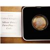 Image 1 : 1998 UNITED KINGDOM SILVER PROOF 2 POUND COIN