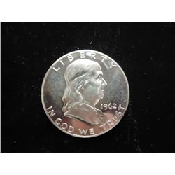 1962 FRANKLIN HALF DOLLAR PROOF