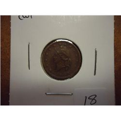 1863 CIVIL WAR TOKEN "ARMY AND NAVY"