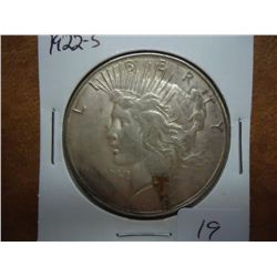 1922-S PEACE SILVER DOLLAR
