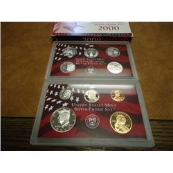 2000 US SILVER PROOF SET (WITH BOX)