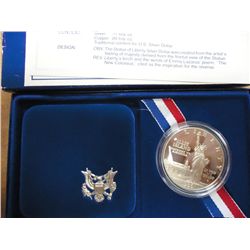 1986-S US LIBERTY PROOF SILVER DOLLAR