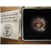 Image 1 : 1985 UNITED KINGDOM SILVER PROOF ONE POUND COIN