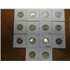 Image 2 : 14-1930'S & 40'S WASHINGTON SILVER QUARTERS