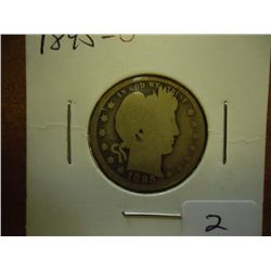 1895-O BARBER QUARTER