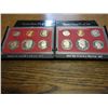 Image 1 : 1980 & 81 US PROOF SETS (WITH BOXES)