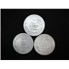 Image 2 : 3 WASHINGTON SILVER QUARTERS