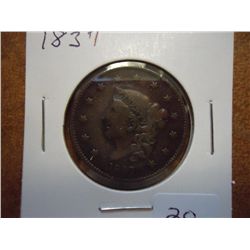 1837 US LARGE CENT