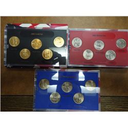 3-2001 US 50 STATE QUARTERS PROOF SETS