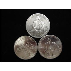 3-1982-D WASHINGTON HALF DOLLARS (UNC)